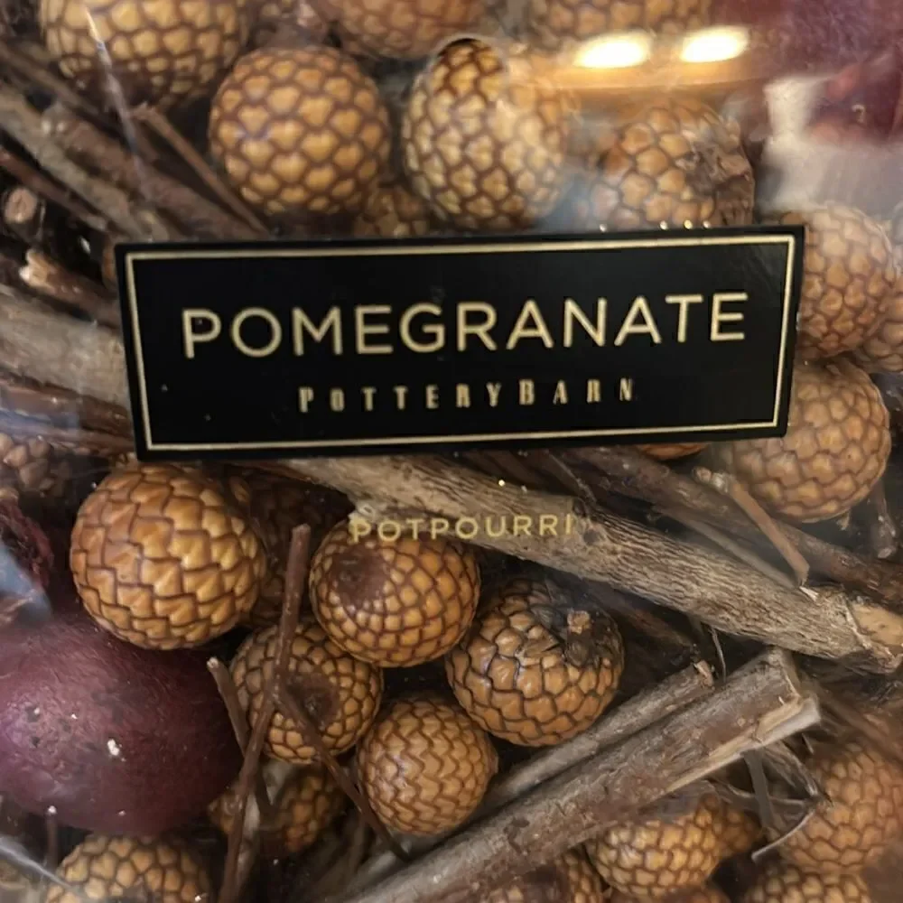 NEW Pottery Barn Signature Scent Potpourri Pomegranate
